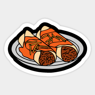 Enchiladas Sticker